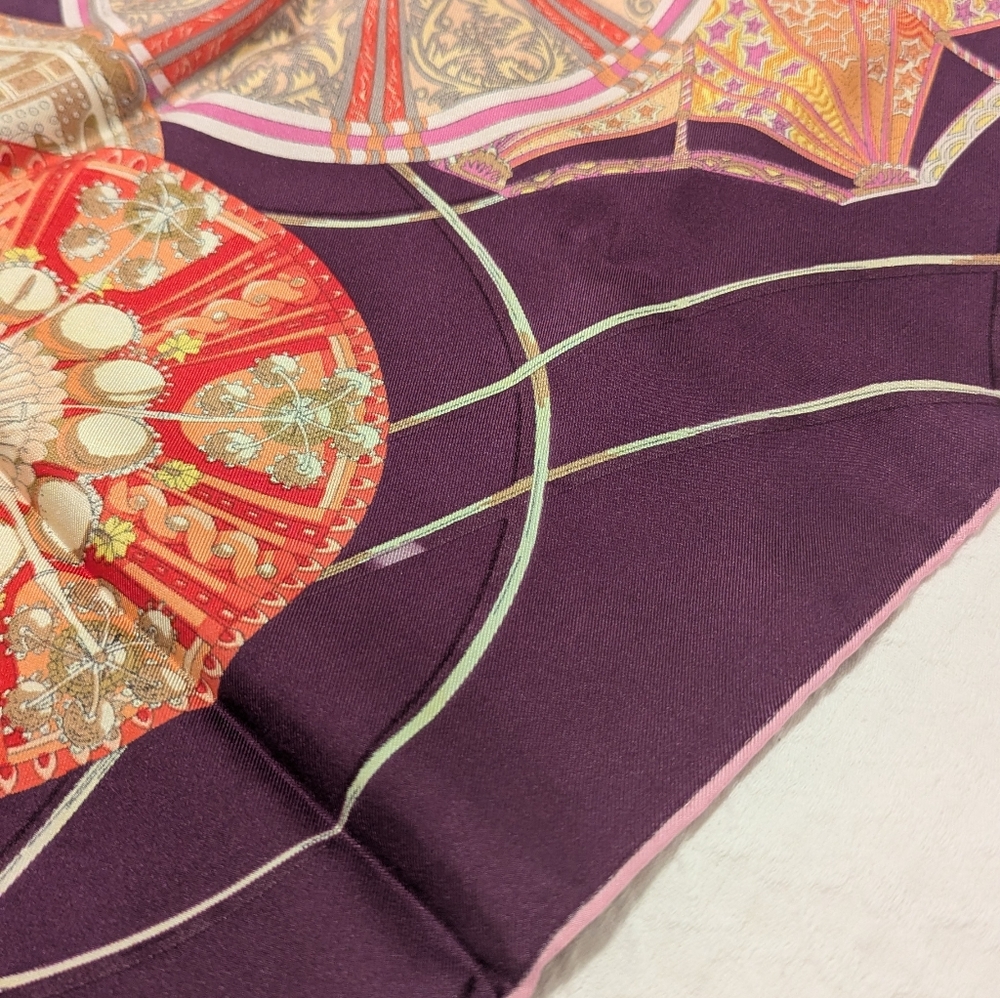 Hermes “Les Dômes Célestes” silk scarf - Picture 9 of 16
